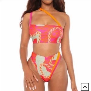 Icon Swim Beautiful chain print bikini